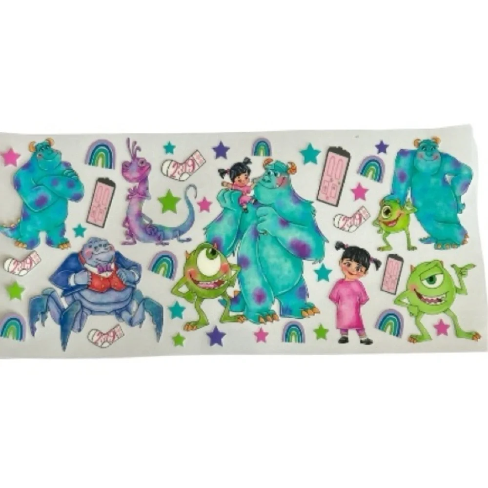 Monsters Inc Cup Decal 185